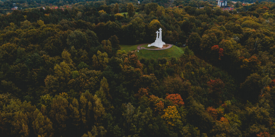 Trijų kryžiu kalnas Vilniuje